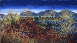 Pastel Maine night