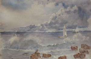 Watercolor Color - Blowin